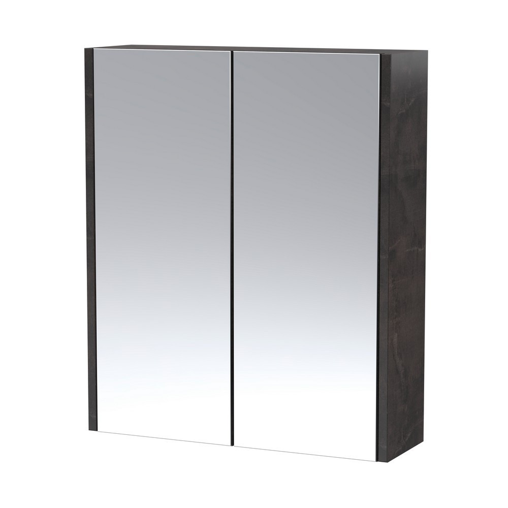 Hudson Reed Juno 600mm Mirror Unit Metallic Slate