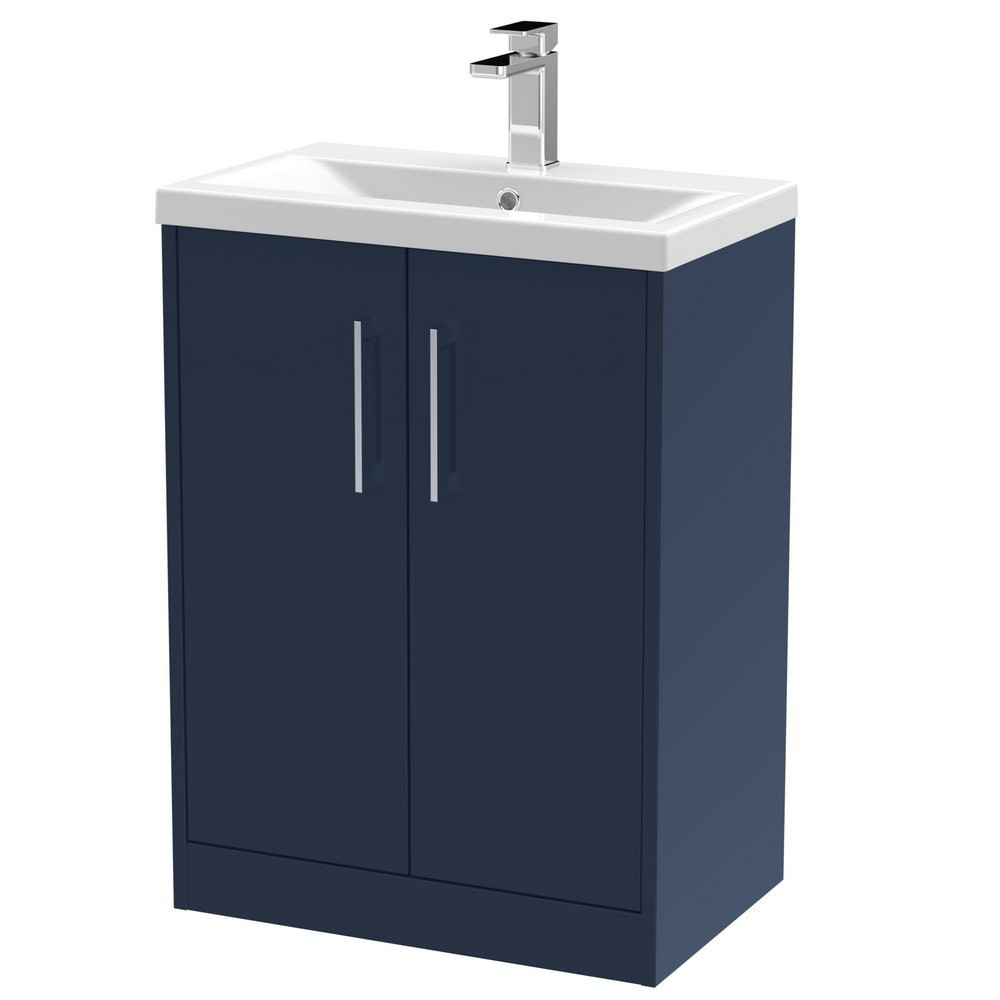 Hudson Reed Juno Midnight Blue 600mm Vanity Unit