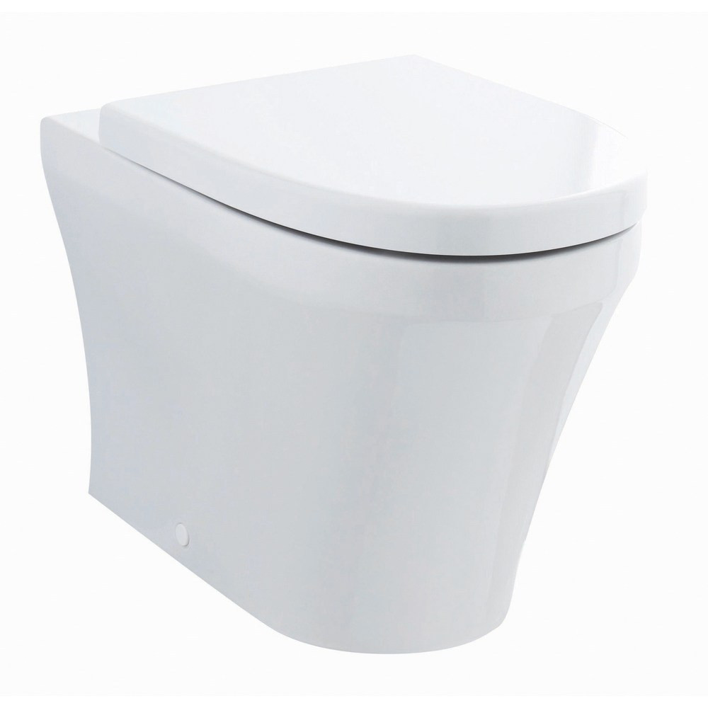 Hudson Reed Luna Back to Wall Pan & Soft Close Seat