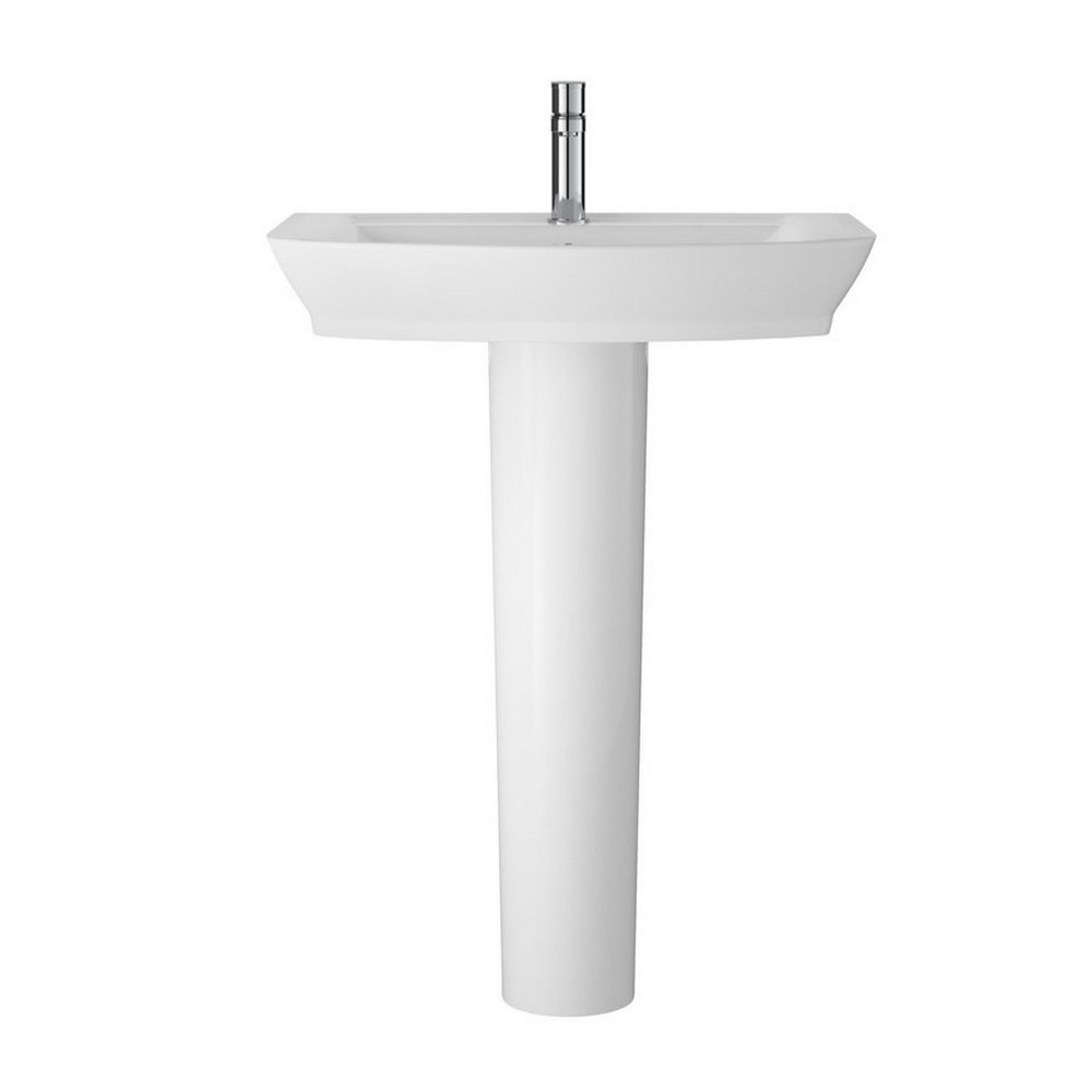 Hudson Reed Maya 550mm Basin & Full Pedestal (1)