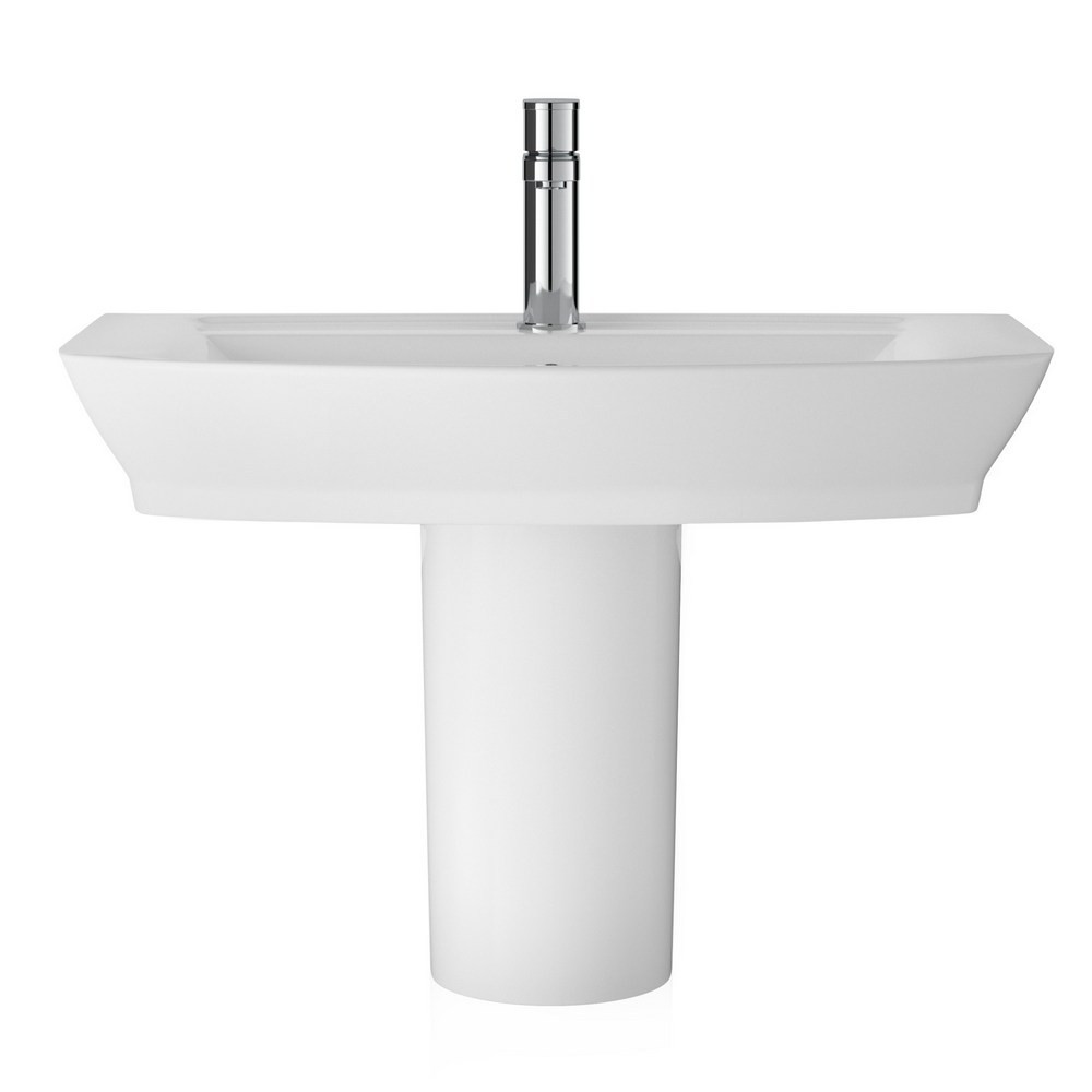 Hudson Reed Maya 850mm Basin & Semi Pedestal