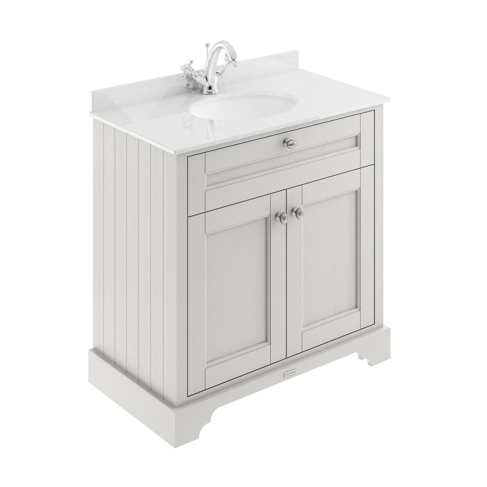 Hudson Reed Old London 800mm Basin Cabinet and Top Timeless Sand