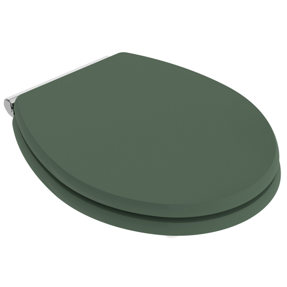 Hudson Reed Old London Carlton Soft Close Toilet Seat Hunter Green