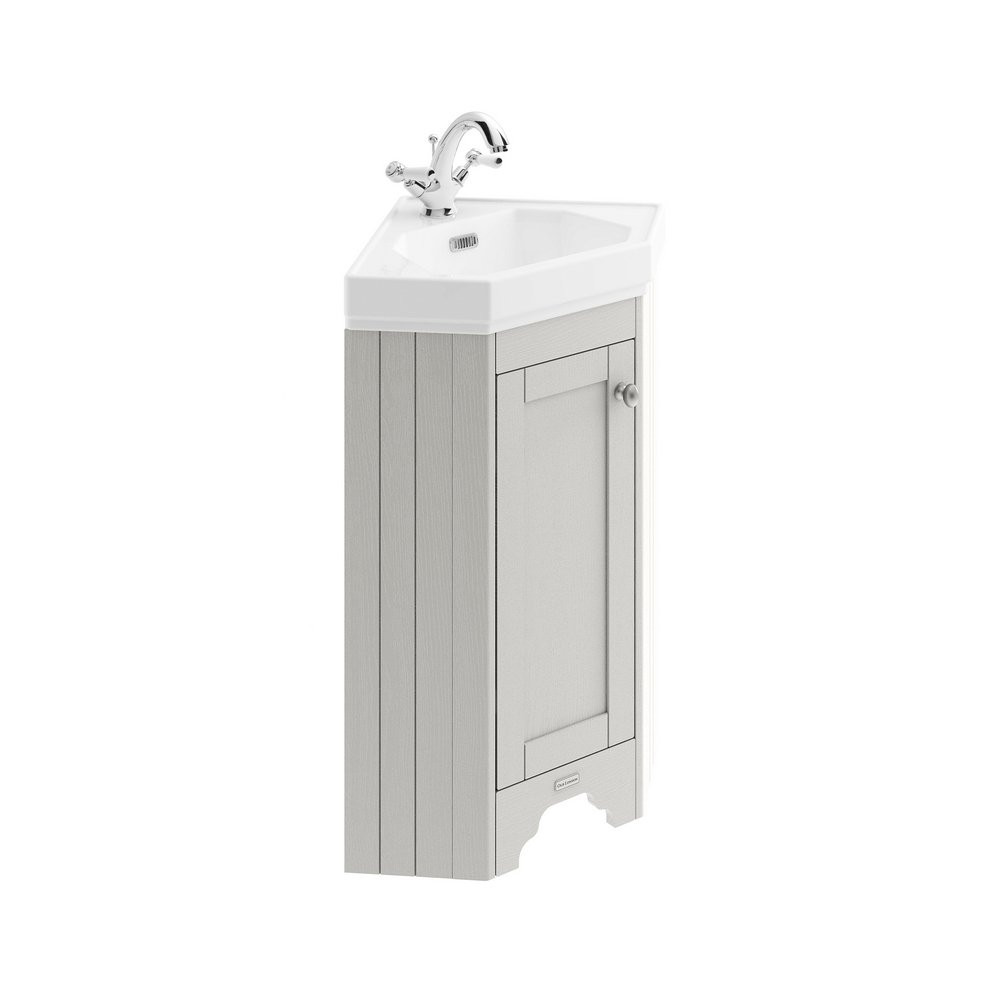 Hudson Reed Old London Corner Cabinet and Basin 1TH Timeless Sand