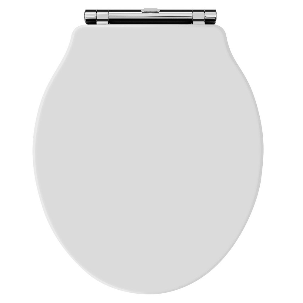 Hudson Reed Old London Ryther Soft Close Toilet Seat White (1)