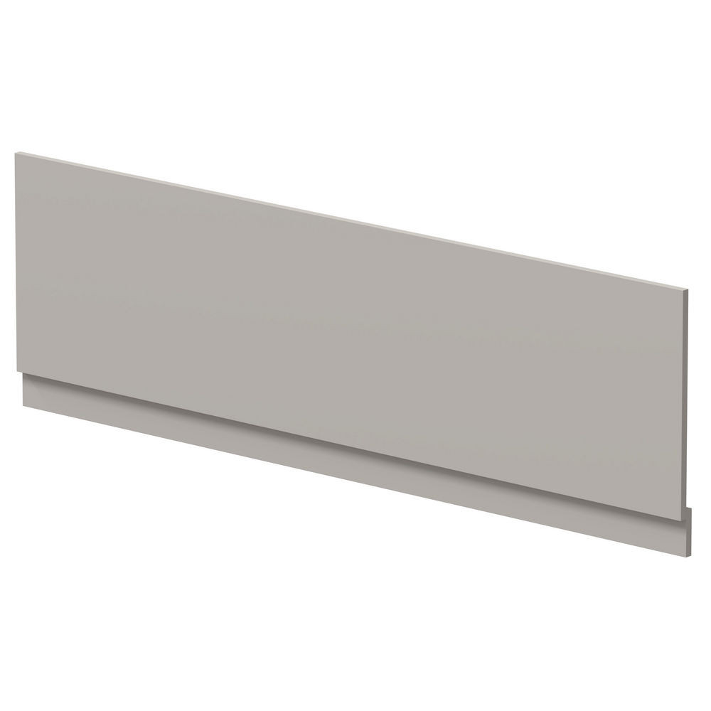 Hudson Reed Pebble Grey 1800mm Front Bath Panel and Plinth