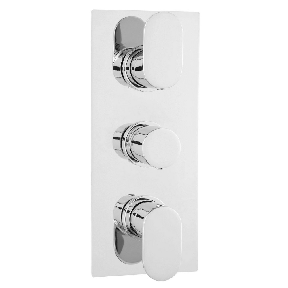 Hudson Reed Reign Triple Thermostatic Shower Valve With Diverter (1)