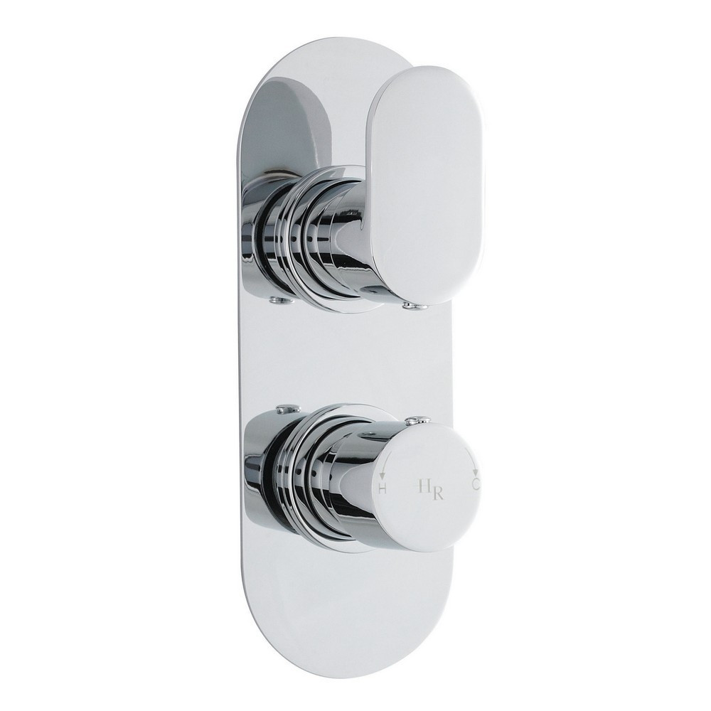 Hudson Reed Reign Twin Concealed Thermostatic Shower Valve (1)