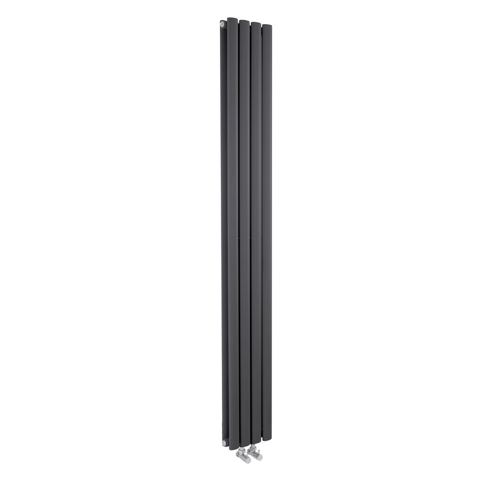 Hudson Reed Revive Compact Anthracite 1800 x 237mm Double Panel