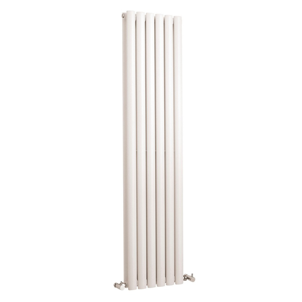 Hudson Reed Revive Double Panel Vertical Radiator 1500 x 355mm White (1)