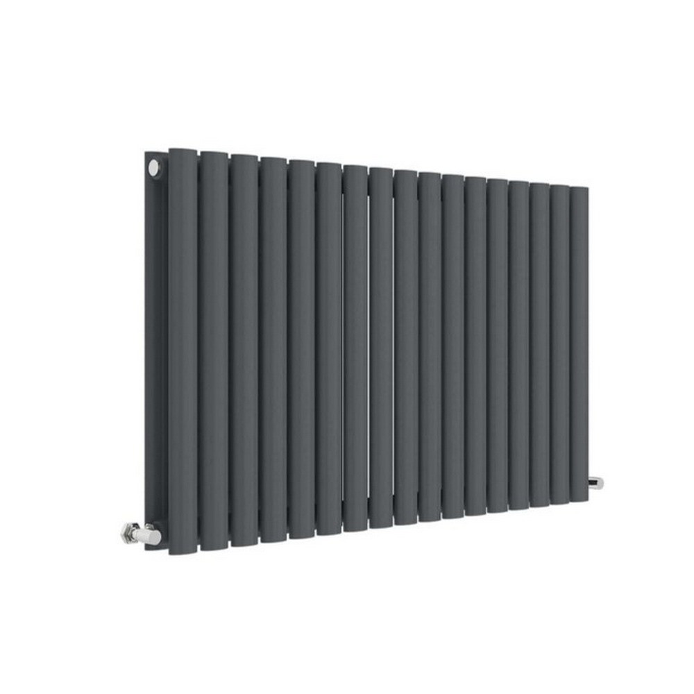 Hudson Reed Revive Horizontal Anthracite 600 x 992mm Double Panel Radiator (1)