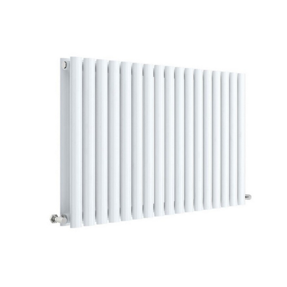 Hudson Reed Revive Horizontal White 600 x 992mm Double Panel Radiator