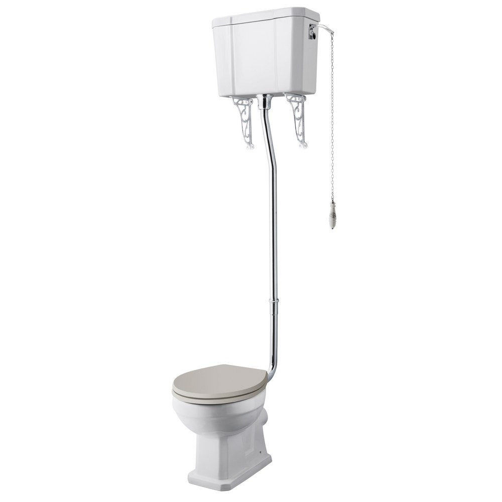 Hudson Reed Richmond Comfort Height High Level WC & Cistern (1)