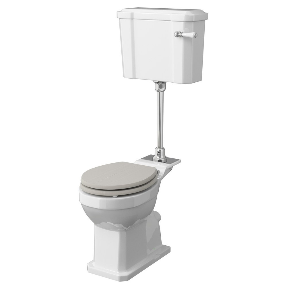 Hudson Reed Richmond Comfort Height Medium Level WC & Cistern (1)