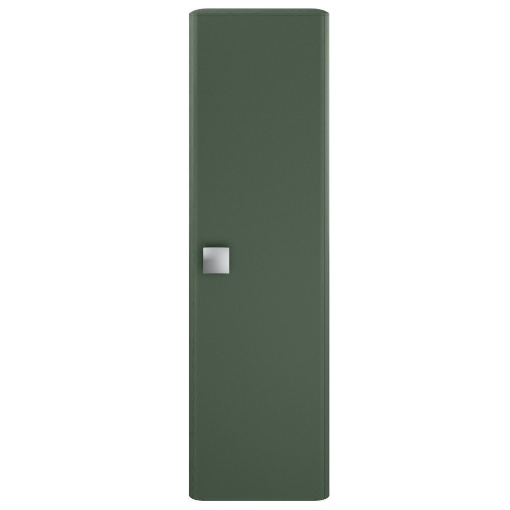 Hudson Reed Sarenna 350mm Wall Hung Tall Storage Unit in Hunter Green