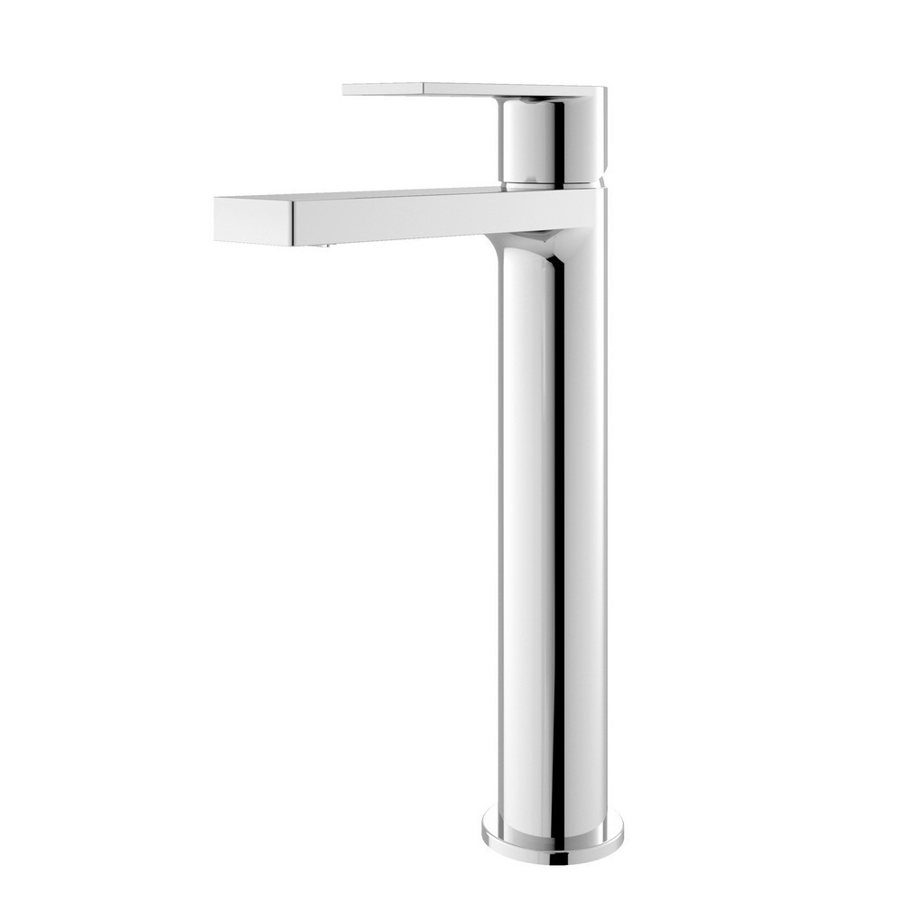 Hudson Reed Sottile Tall Mono Basin Mixer with Waste (1)