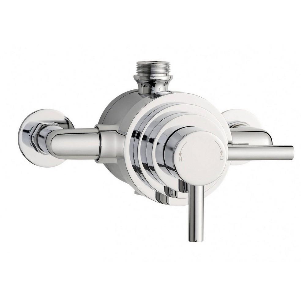 Hudson Reed Tec Dual Exposed Thermostatic Shower Valve (1)
