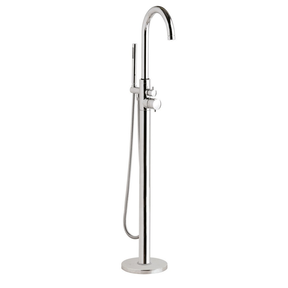 Hudson Reed Tec Lever Thermostatic Floor Standing Bath Shower Mixer (1)