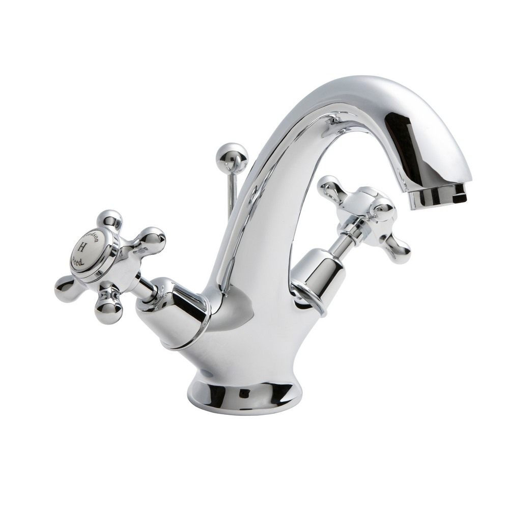 Hudson Reed Topaz Dome Collar Mono Basin Mixer (1)