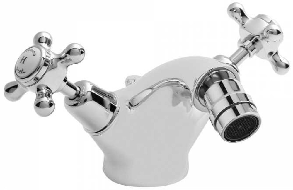 Hudson Reed Topaz Dome Collar Mono Bidet Mixer