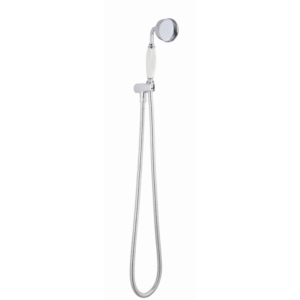 Hudson Reed Traditional Wall Mounted Round Hand Shower Set