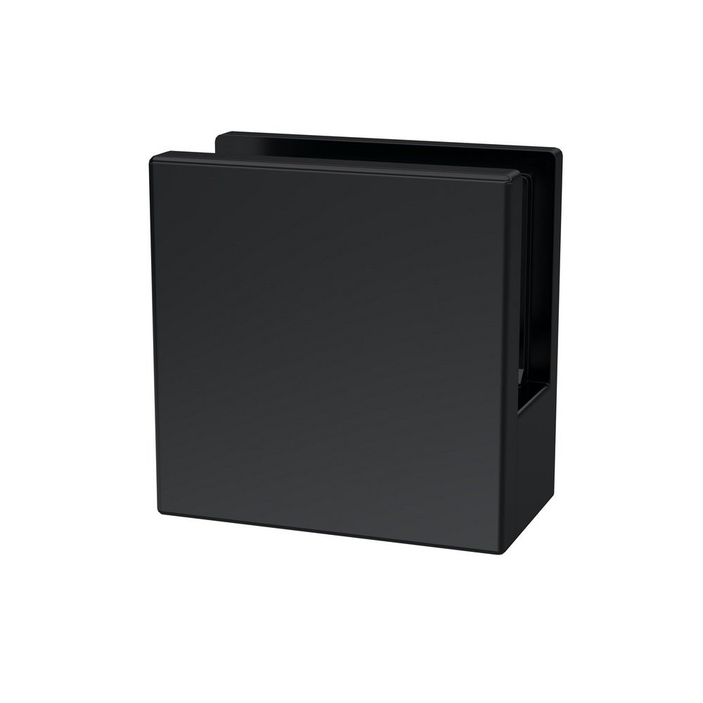 Hudson Reed Wetroom Black Screen Support Foot and Wall Bracket (1)
