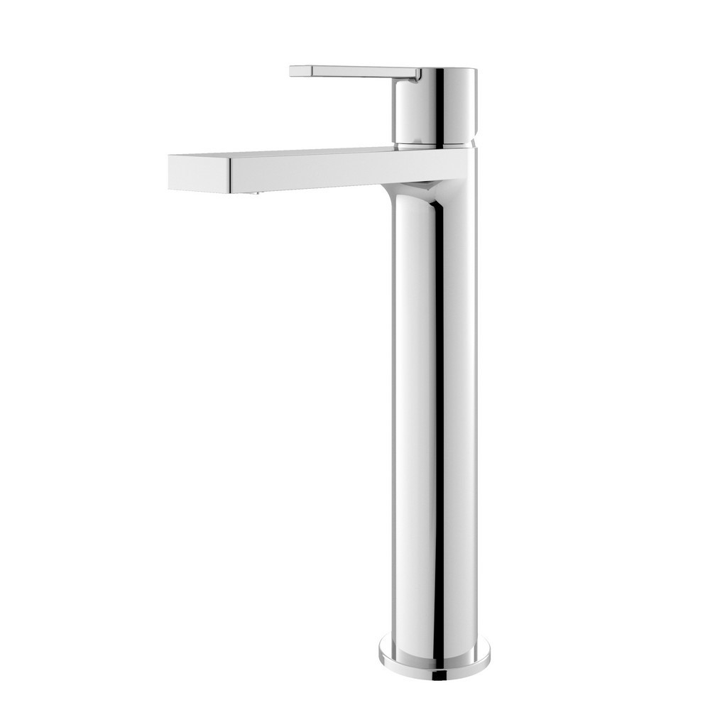 Hudson Reed Willow Tall Mono Basin Mixer with Waste (1)