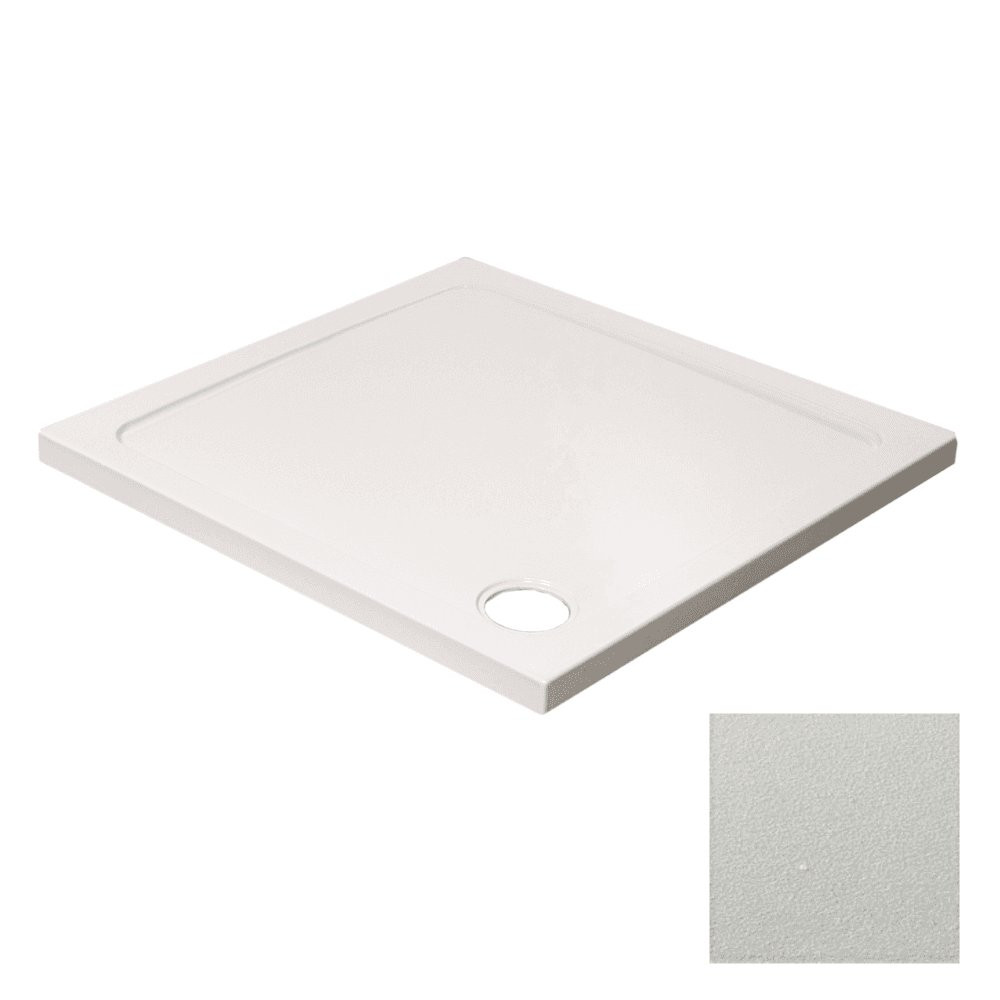 Kartell 900mm Square Anti Slip Shower Tray