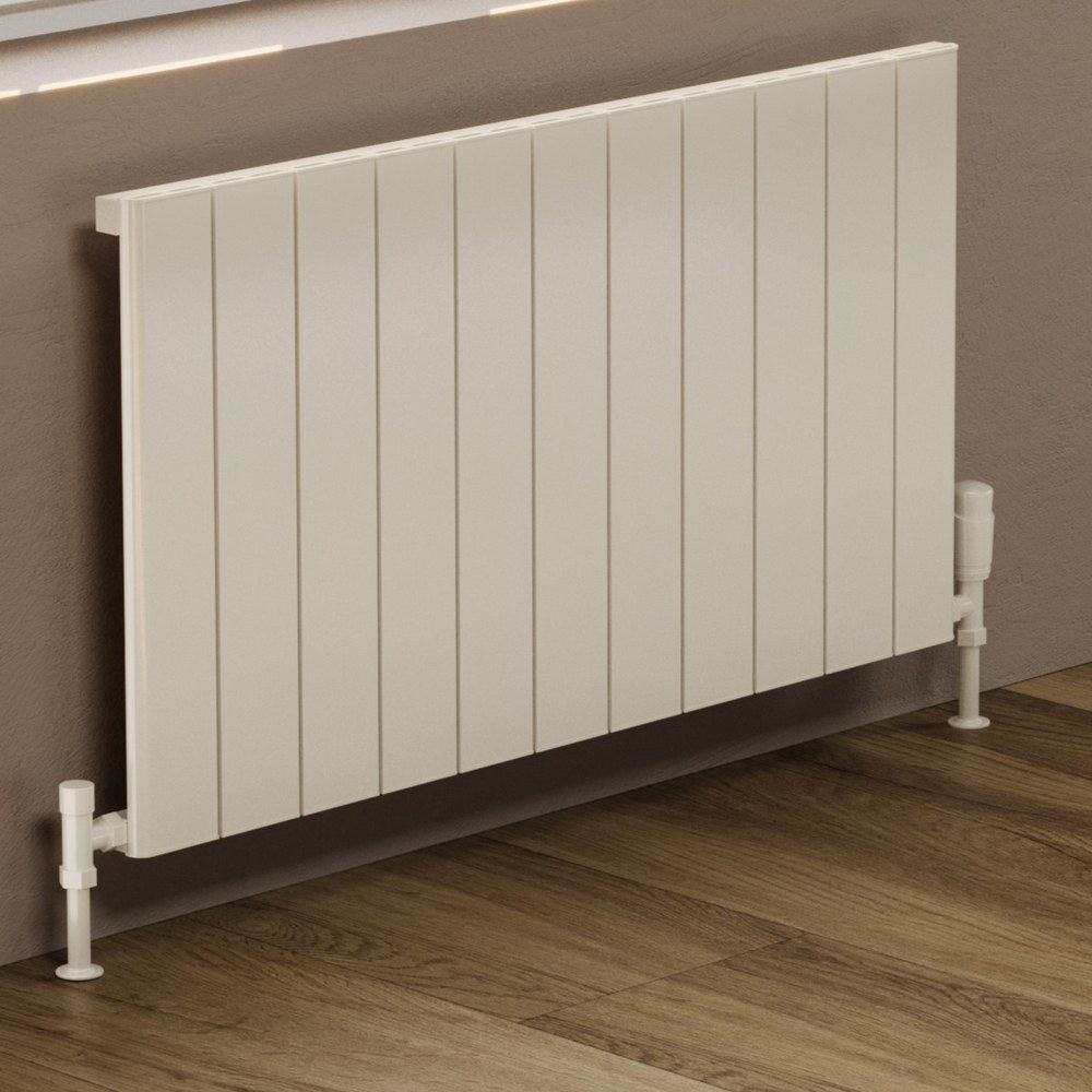Kartell Allegro 575 x 470mm White Single Panel Horizontal Radiator