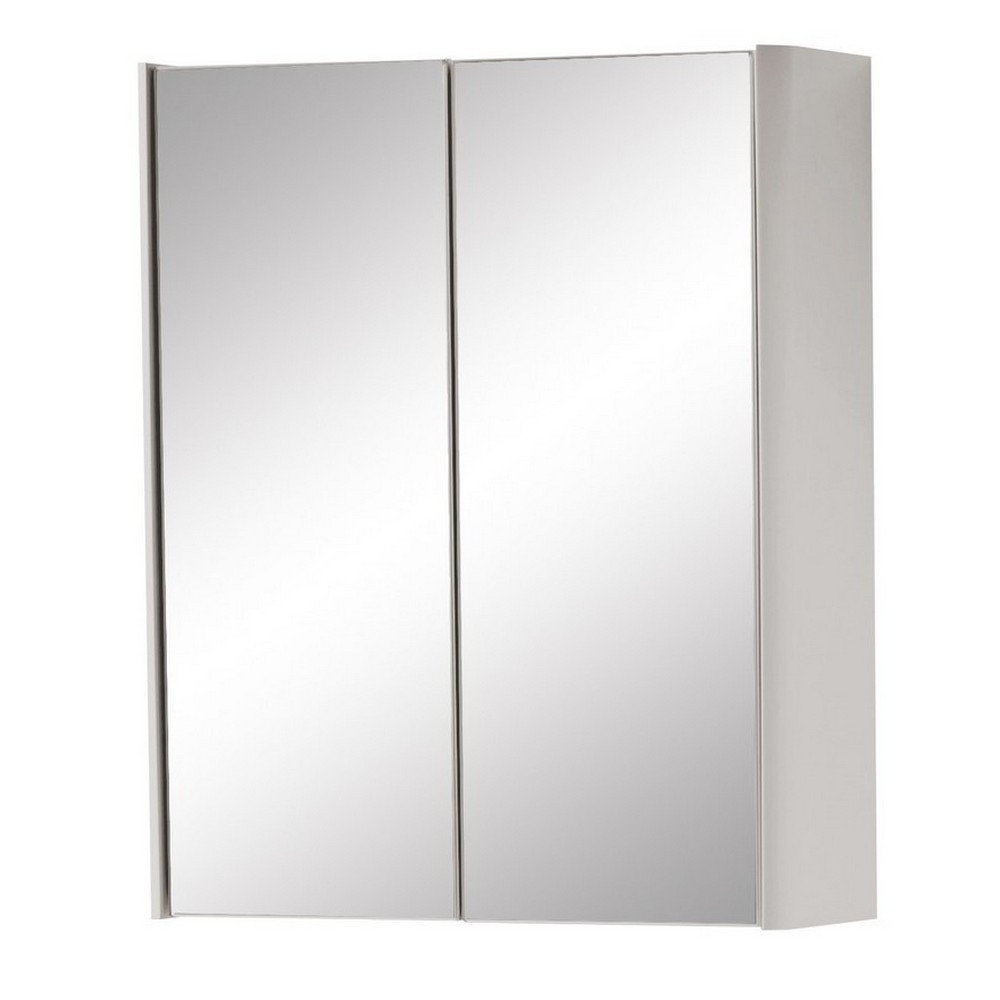 Kartell Arc 500mm Mirror Cabinet Cashmere (1)