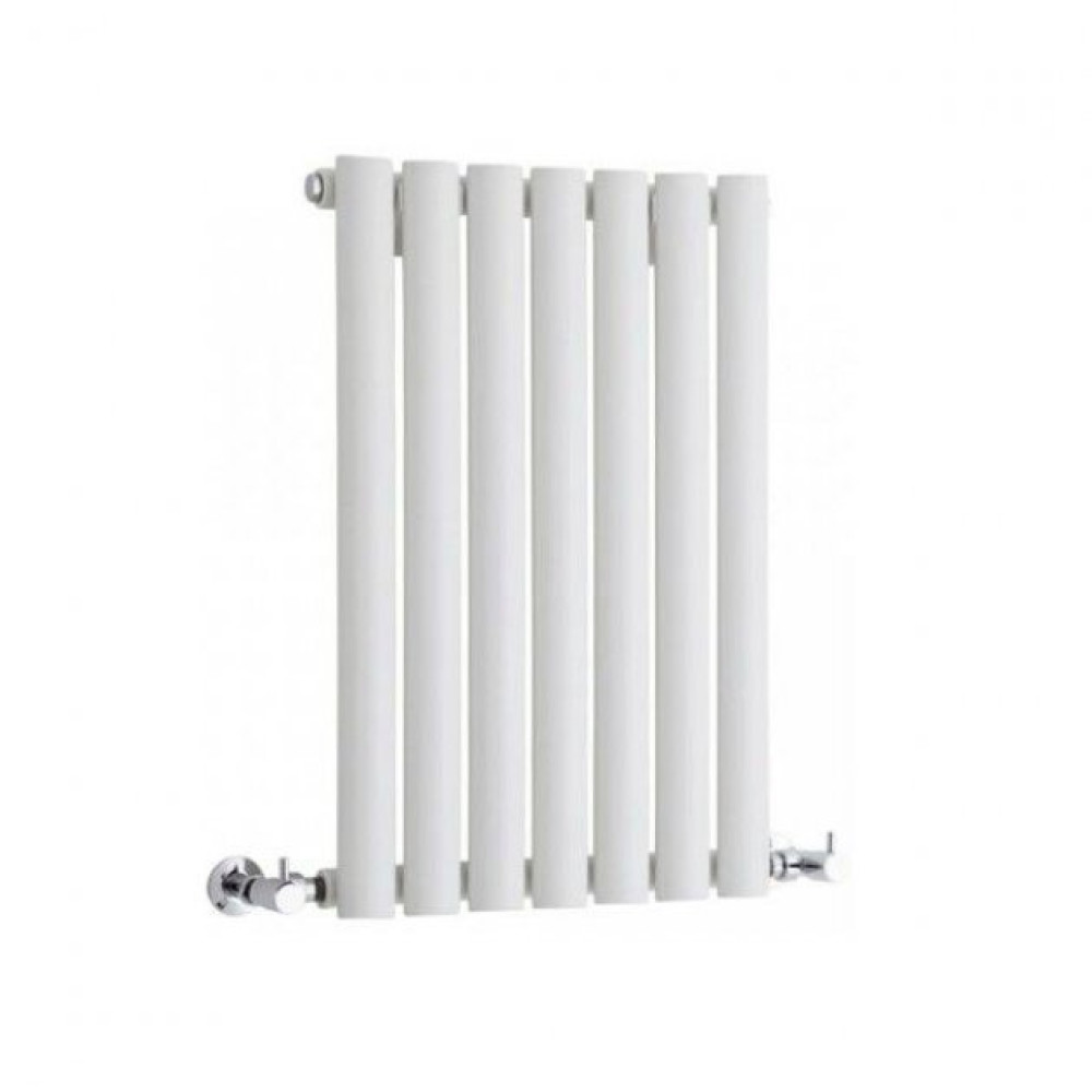 Kartell Aspen 600 x 370mm White Horizontal Single Designer Radiator