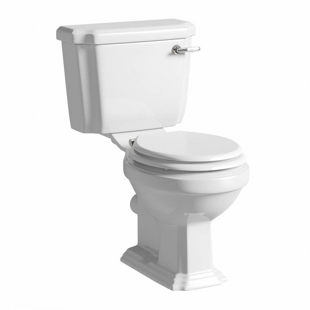 Kartell Astley Close Coupled WC Pan with Cistern and Toilet Seat (1)