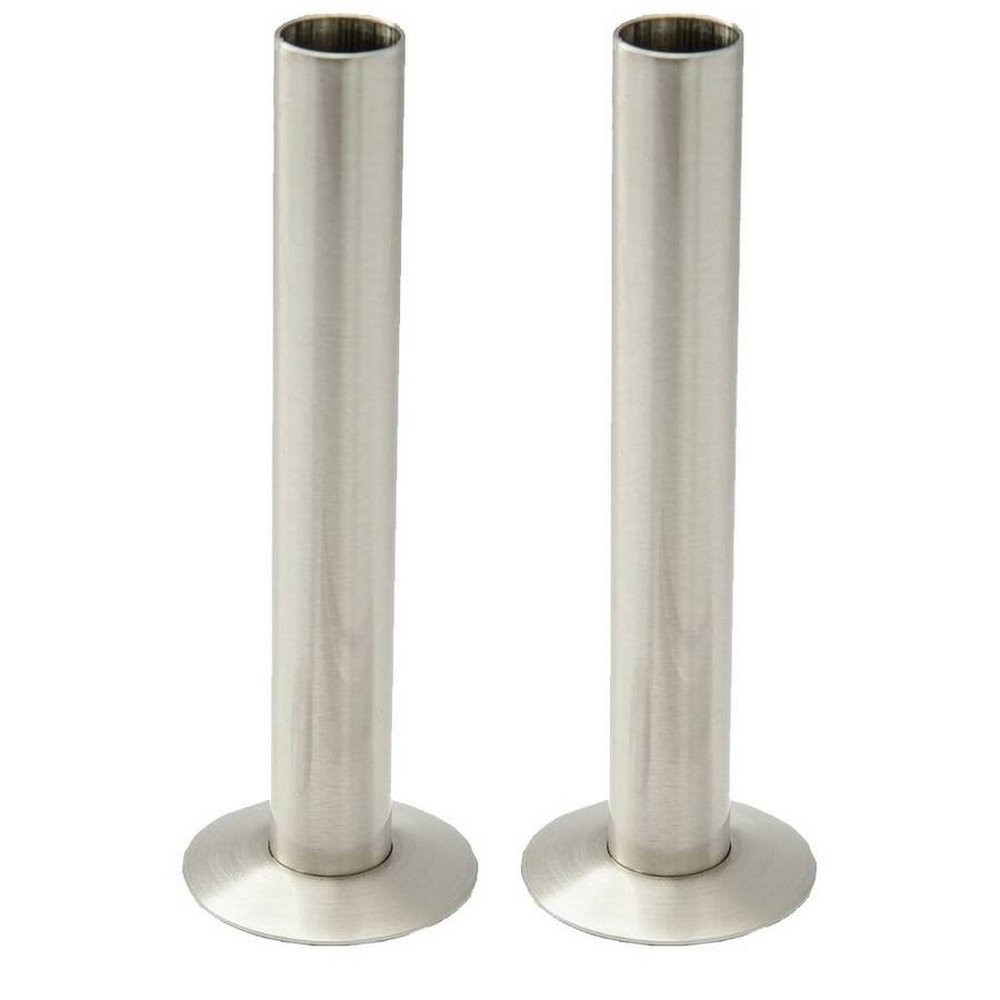 Kartell Brushed Nickel 15mm Pipes and Rosettes