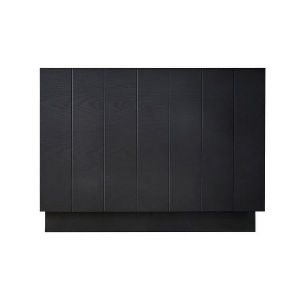 Kartell Buckingham 700mm End Bath Panel in Black Oak (1)