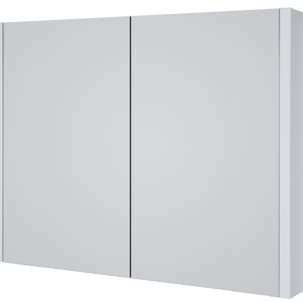 Kartell City 800mm White Mirror Cabinet