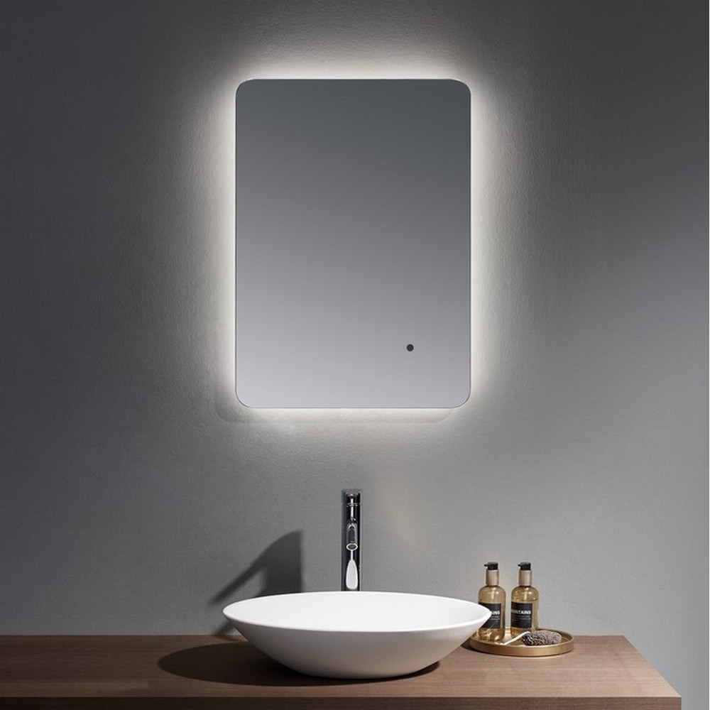 Kartell Clearlook Calcot 500 x 700mm Curved Mirror (1)
