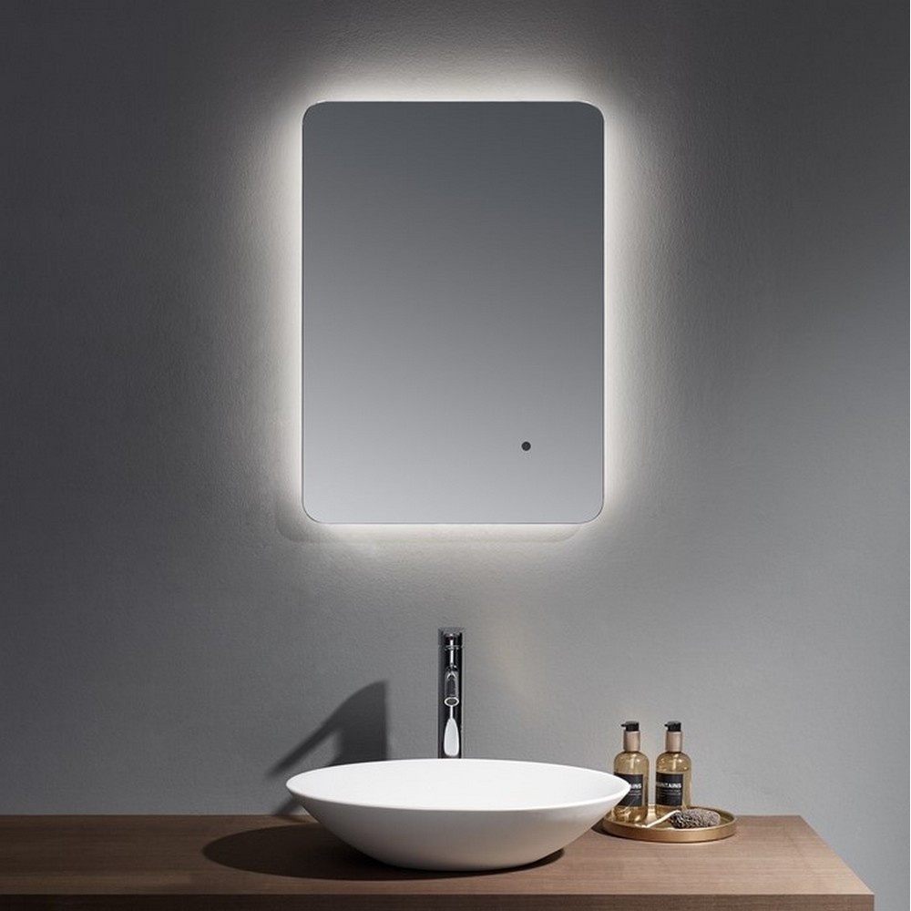 Kartell Clearlook Calcot 500 x 700mm Curved Mirror