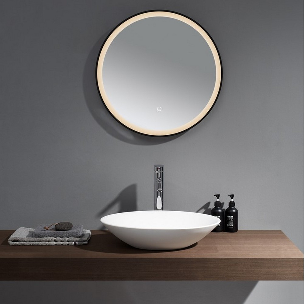 Kartell Clearlook Tetbury 600mm Black Mirror (1)