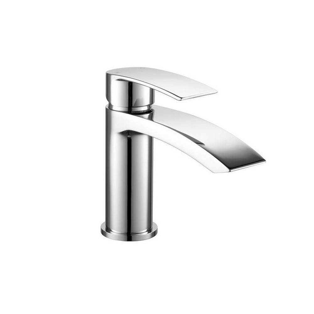 Kartell Curve Mono Basin Mixer with Click Waste