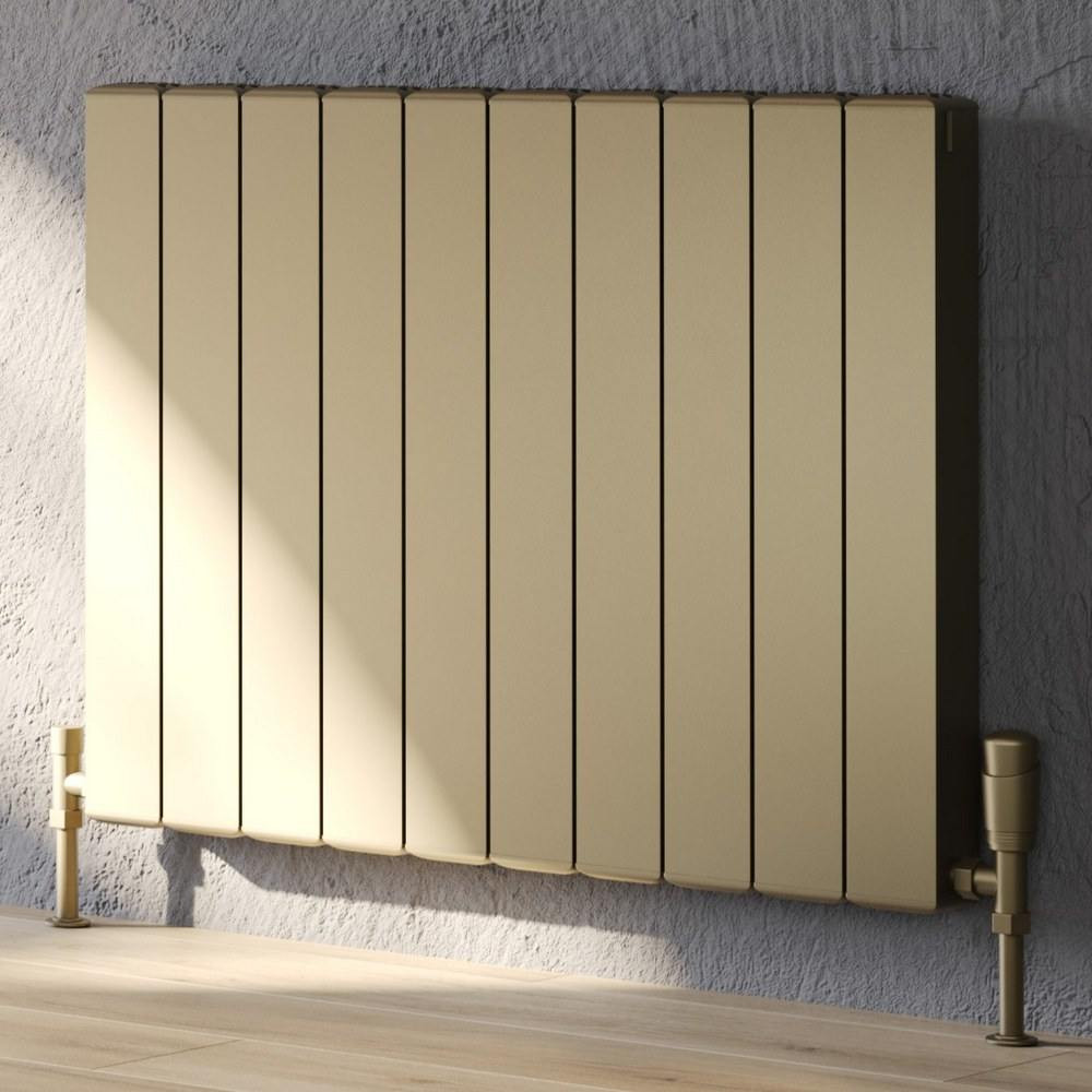 Kartell Edmonton 575 x 1276mm Bronze Horizontal Radiator