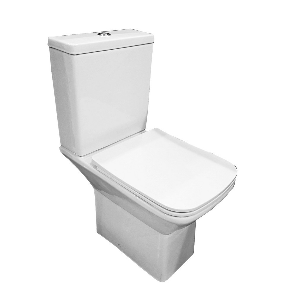 Kartell Form WC Pan with Soft Closing Toilet Seat
