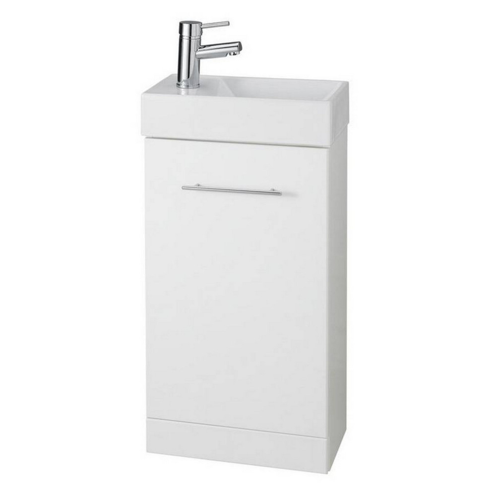 Kartell Impakt Cube 410mm Cloakroom Vanity Unit with Basin