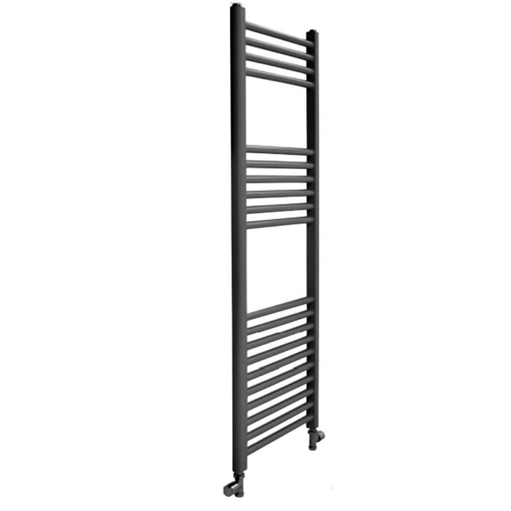 Kartell K-Rail 400 x 1600mm Anthracite 22mm Straight Towel Rail