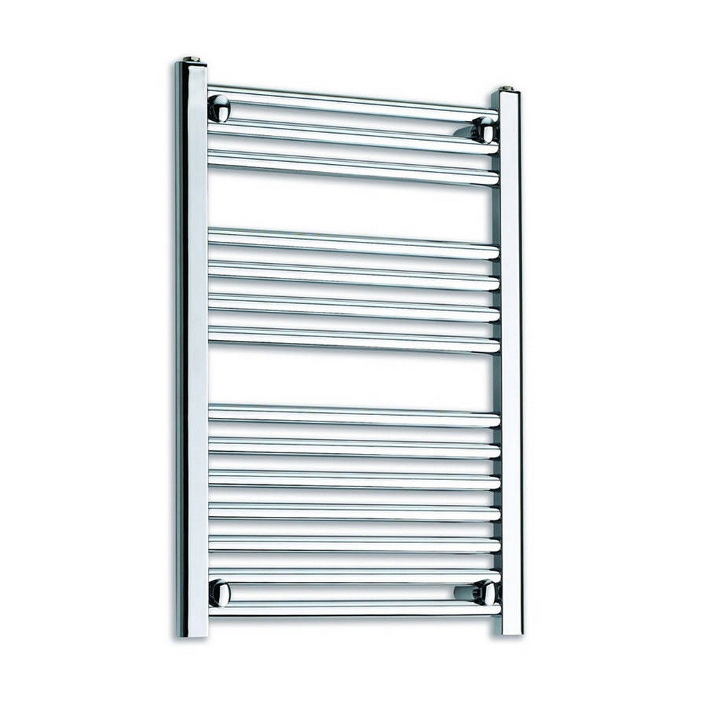 Kartell K Rail 300 x 800mm Chrome 25mm Straight Heated Towel Rail (1)