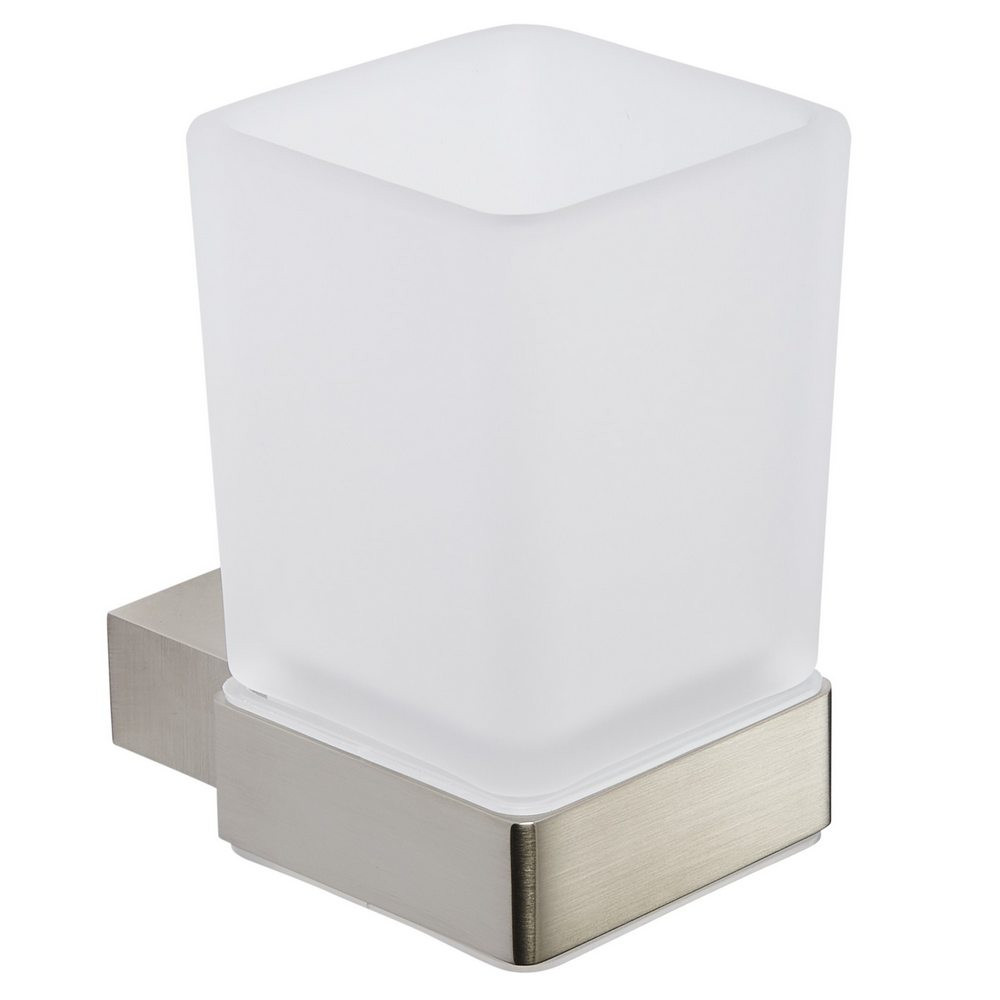 Kartell K Vit Premium Brushed Nickel Tumbler Holder
