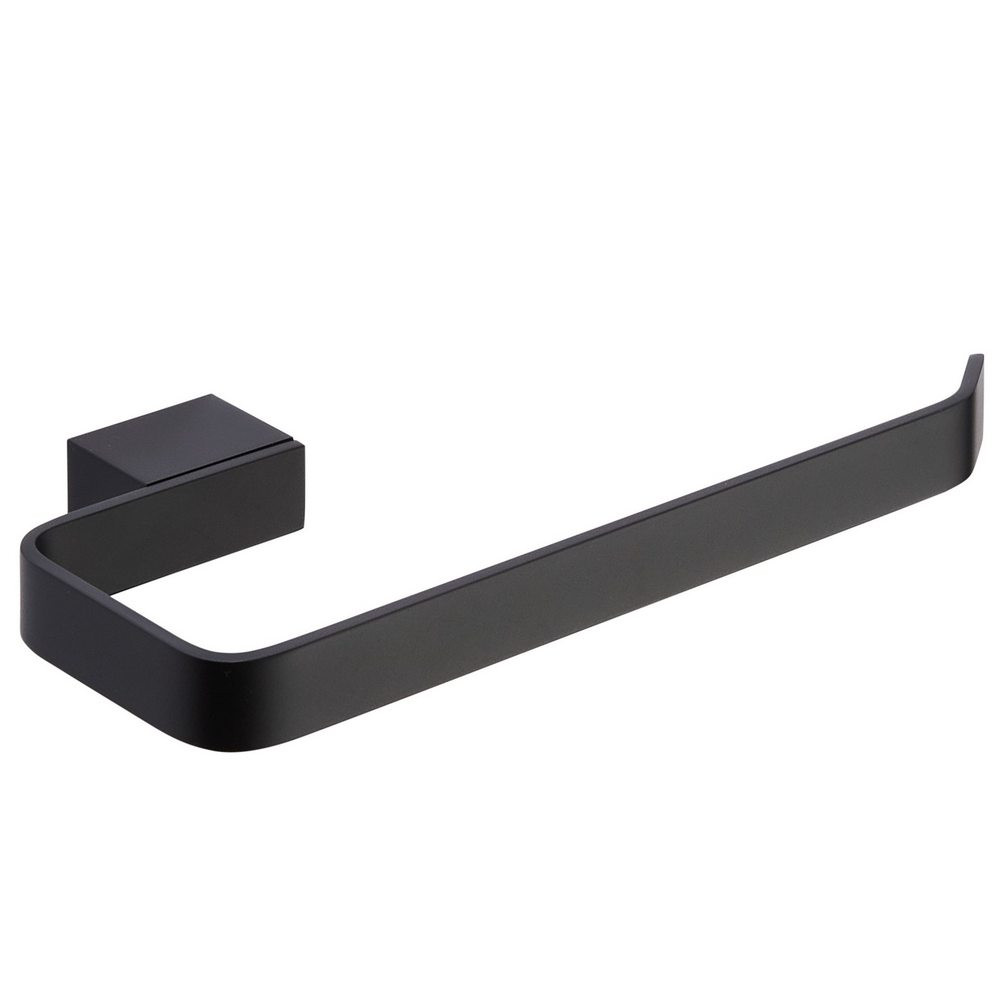 Kartell K Vit Premium Matt Black Towel Ring