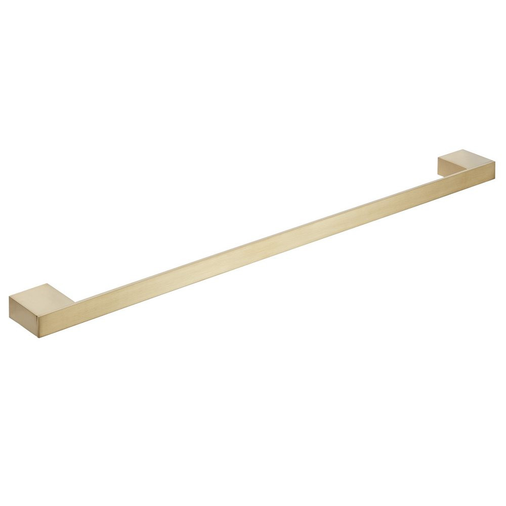 Kartell K Vit Premium Single Brushed Brass Towel Rail