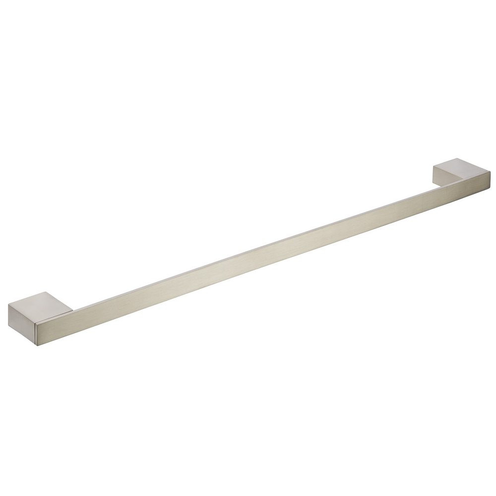 Kartell K Vit Premium Single Brushed Nickel Towel Rail