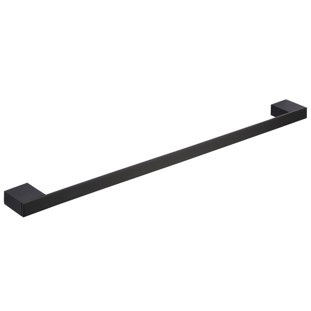 Kartell K Vit Premium Single Matt Black Towel Rail