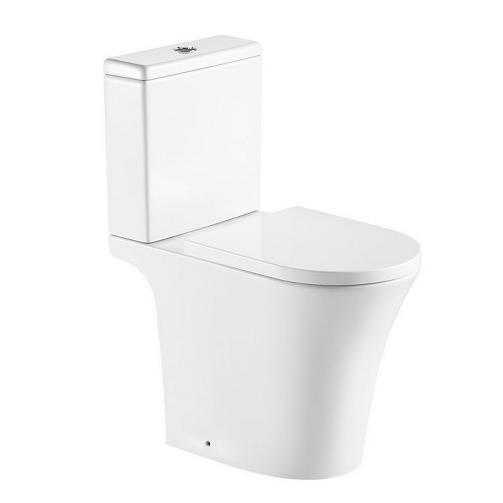 Kartell Kameo Close Coupled Comfort Height Rimless Pan with Cistern and Seat